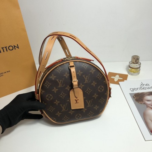 Louis Vuitton Boite Chapeau Souple MM Monogram in Brown M52294 Louis Vuitton Boite Chapeau Souple MM Monogram in Brown M52294