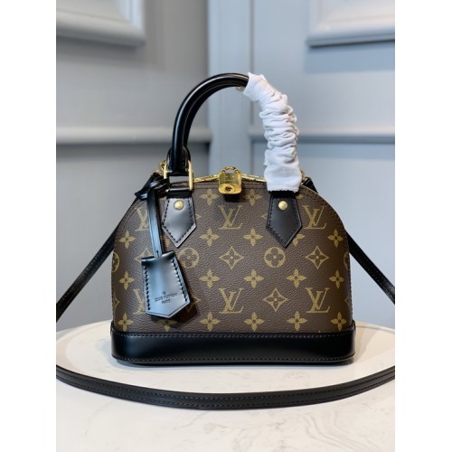 Louis Vuitton Alma BB Monogram In Brown M53152 Louis Vuitton Alma BB Monogram In Brown M53152