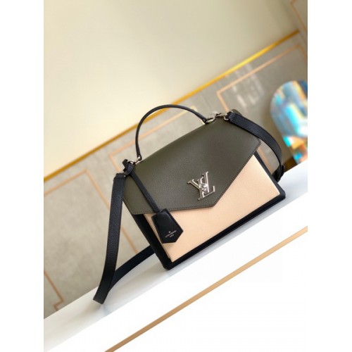 Louis Vuitton MyLockme M55323 Green and White Louis Vuitton MyLockme M55323 Green and White