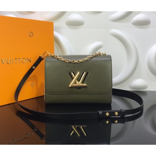 Louis Vuitton Twist MM Epi Leather in 8OF M53597 Louis Vuitton Twist MM Epi Leather in 8OF M53597