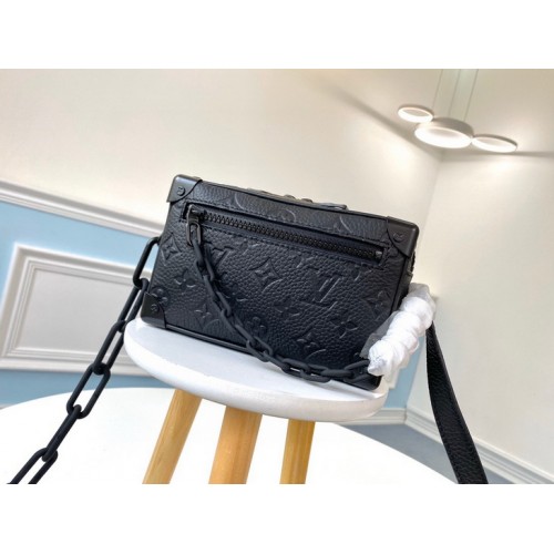 Louis Vuitton Mini Soft Trunk Taurillon Monogram Bags M55702 Louis Vuitton Mini Soft Trunk Taurillon Monogram Bags M55702