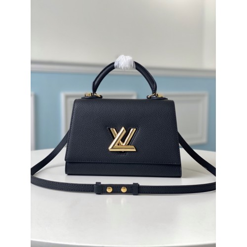 Louis Vuitton Twist One Handle PM M57093 Black Louis Vuitton Twist One Handle PM M57093 Black
