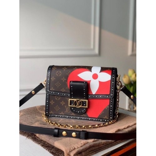 Louis Vuitton M57448 Game On Dauphine MM/brown Louis Vuitton M57448 Game On Dauphine MM/brown