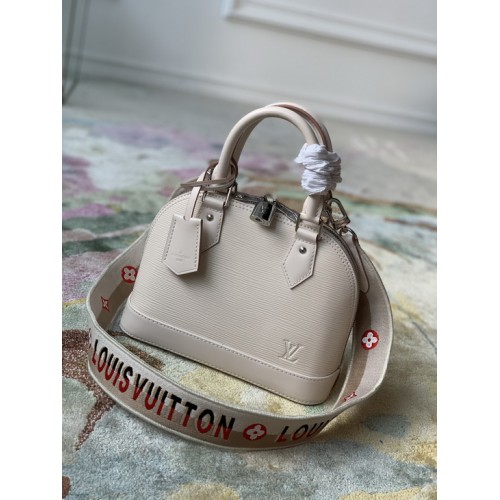 Louis Vuitton Alma BB Epi Leather M57540 Beige Louis Vuitton Alma BB Epi Leather M57540 Beige