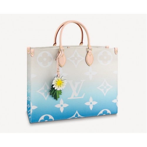 Louis Vuitton OnTheGo GM Tote Bag M57639 In Blue Louis Vuitton OnTheGo GM Tote Bag M57639 In Blue