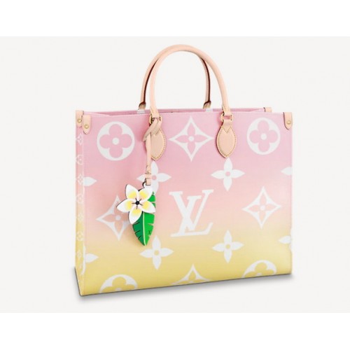 Louis Vuitton OnTheGo GM Tote Bag M57641 In Light Pink Louis Vuitton OnTheGo GM Tote Bag M57641 In Light Pink