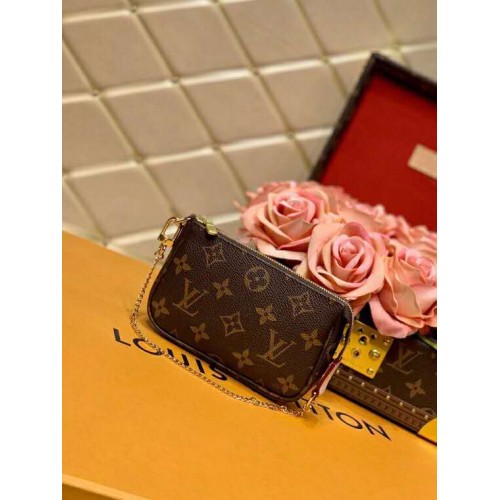 Louis Vuitton Mini Pochette Accessories Monogram Canvas Louis Vuitton Mini Pochette Accessories Monogram Canvas