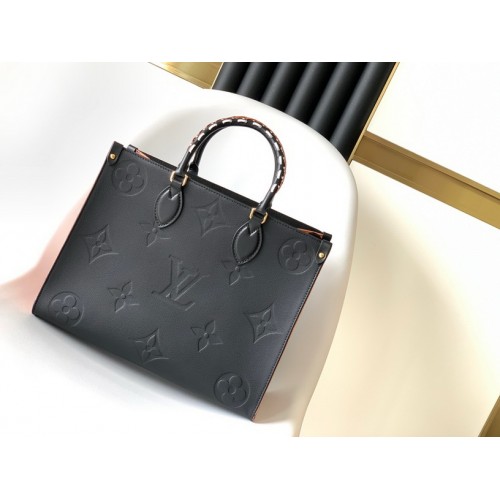 Louis Vuitton LV OntheGo MM Wild at Heart Black M58522 Louis Vuitton LV OntheGo MM Wild at Heart Black M58522