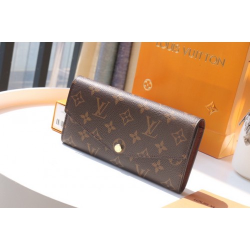 Louis Vuitton Sarah Wallet in Monogram M60531 Coffee Louis Vuitton Sarah Wallet in Monogram M60531 Coffee