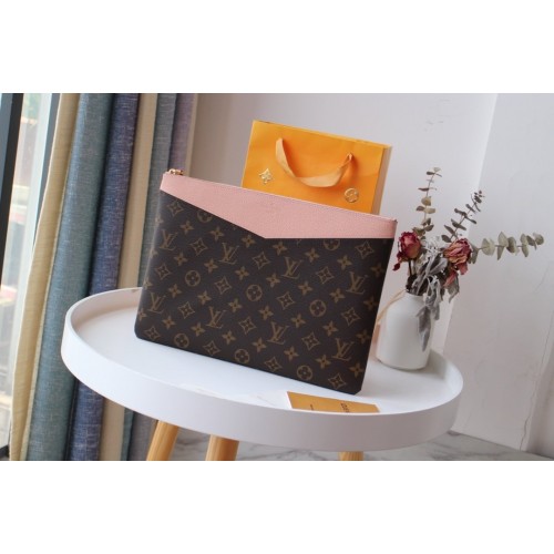 Louis Vuitton Daily Monogram Bag Pink M62048 Louis Vuitton Daily Monogram Bag Pink M62048