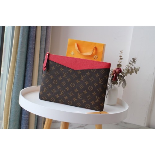 Louis Vuitton Daily Monogram Bag Red M62048 Louis Vuitton Daily Monogram Bag Red M62048