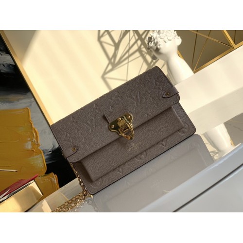 Louis Vuitton Vavin Chain Wallet Monogram Emperinte Leather M67839 Dune Louis Vuitton Vavin Chain Wallet Monogram Emperinte Leather M67839 Dune