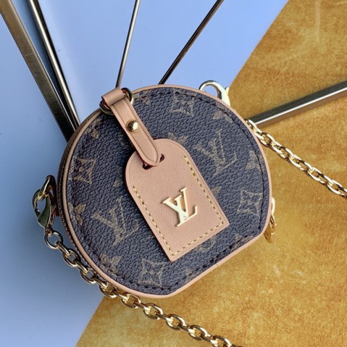 Louis Vuitton Boite Chapeau Necklace Monogram Canvas M68570 Louis Vuitton Boite Chapeau Necklace Monogram Canvas M68570