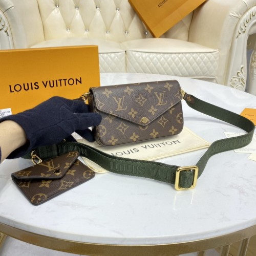 Louis Vuitton Multi Pochette Felicie Wallet M80091 Louis Vuitton Multi Pochette Felicie Wallet M80091