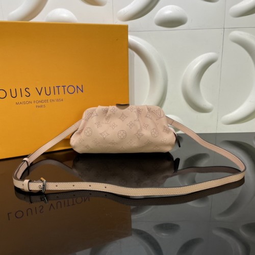 Louis Vuitton Scala Mini Pouch Mahina M80092 Magnolia Louis Vuitton Scala Mini Pouch Mahina M80092 Magnolia