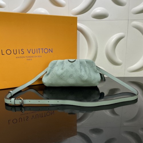 Louis Vuitton Scala Mini Pouch Mahina M80094 Vert Lagon Louis Vuitton Scala Mini Pouch Mahina M80094 Vert Lagon