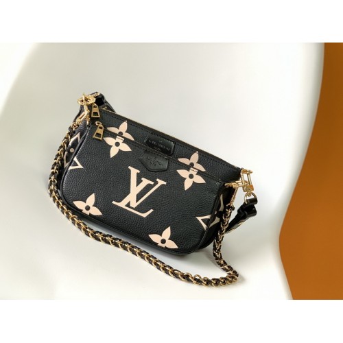 Louis Vuitton Multi Pochette Accessories M80399 Black Louis Vuitton Multi Pochette Accessories M80399 Black