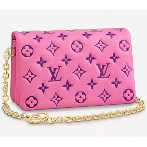 Louis Vuitton Pochette Coussin H27 in Pink M80745 Louis Vuitton Pochette Coussin H27 in Pink M80745