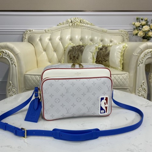 Louis Vuitton x NBA Monogram NIL Messenger Bag M85141 White Louis Vuitton x NBA Monogram NIL Messenger Bag M85141 White