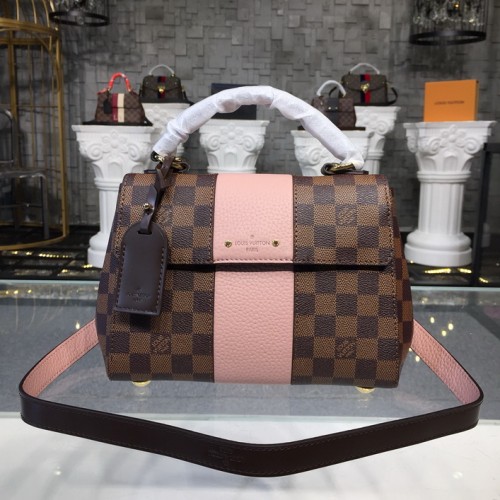 Louis Vuitton Bond Street BB Damier Ebene N41071 Pink Louis Vuitton Bond Street BB Damier Ebene N41071 Pink