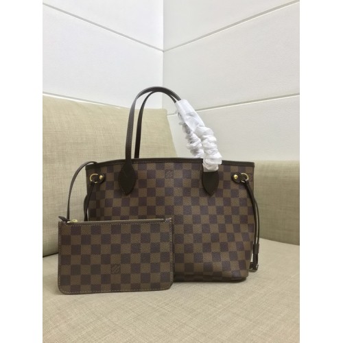 Louis Vuitton Neverfull PM Damier Ebene N41359 Rose Louis Vuitton Neverfull PM Damier Ebene N41359 Rose