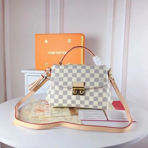 Louis Vuitton Croisette Damier Azur Compact Crossbody N41581 Louis Vuitton Croisette Damier Azur Compact Crossbody N41581