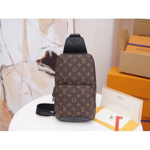 Louis Vuitton Avenue Sling Bag Monogram Canvas N41719 Brown Louis Vuitton Avenue Sling Bag Monogram Canvas N41719 Brown