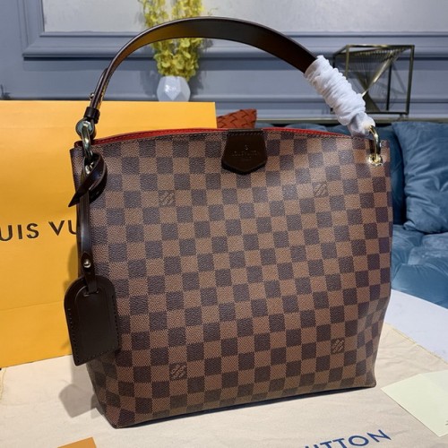 Louis Vuitton Damier Canvas Graceful MM/GM N44044/N44045 Louis Vuitton Damier Canvas Graceful MM/GM N44044/N44045