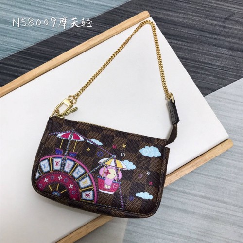 Louis Vuitton Mini Pochette Accessories N58009 Ferris Wheel Louis Vuitton Mini Pochette Accessories N58009 Ferris Wheel