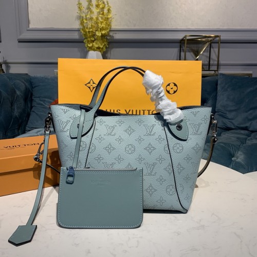 Louis Vuitton Hina PM Mahina Leather Aquamarine Louis Vuitton Hina PM Mahina Leather Aquamarine