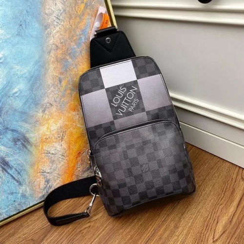 Louis Vuitton Avenue Sling Bag Damier Graphite Giant N40403 Grey Louis Vuitton Avenue Sling Bag Damier Graphite Giant N40403 Grey