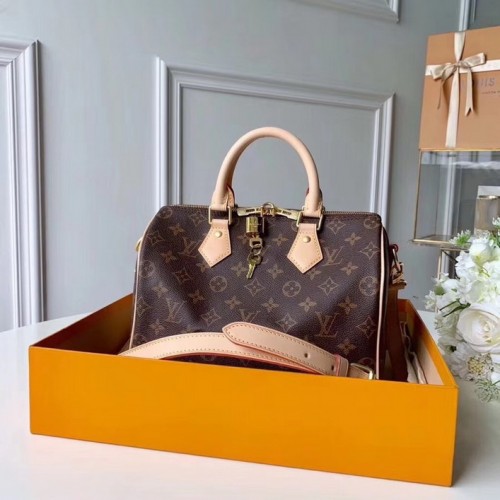 Louis Vuitton Speedy Bandoulière 25 Monogram in Brown M41113 Louis Vuitton Speedy Bandoulière 25 Monogram in Brown M41113
