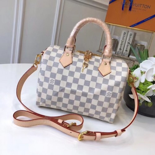 Louis Vuitton Speedy Bandoulière 25 Damier Azur N41374 Louis Vuitton Speedy Bandoulière 25 Damier Azur N41374