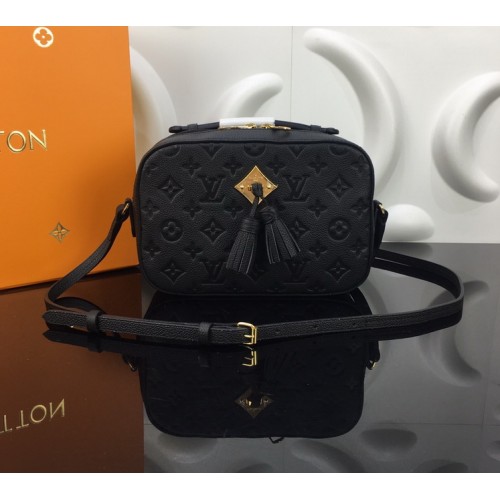 Louis Vuitton Women's Saintonge Monogram Empreinte Leather M44593 Louis Vuitton Women's Saintonge Monogram Empreinte Leather M44593