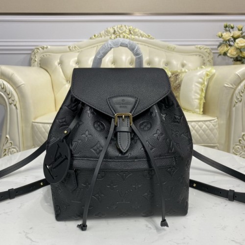 Louis Vuitton Montsouris Backpack Monogram Empreinte M45205 Black Louis Vuitton Montsouris Backpack Monogram Empreinte M45205 Black