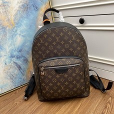 Louis Vuitton Josh Monogram Macassar Canvas Bag Brown M45349