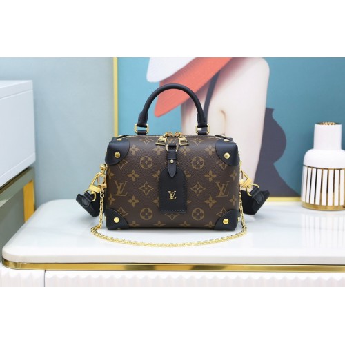 Louis Vuitton Petite Malle Souple Monogram Leather M45571 Louis Vuitton Petite Malle Souple Monogram Leather M45571