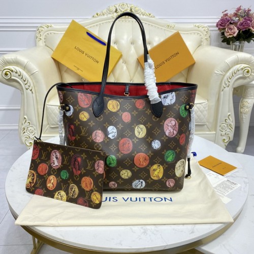 Louis Vuitton Fall-Winter 2021 Fornasetti Capsule Series Neverfull MM Monogram M45923 Louis Vuitton Fall-Winter 2021 Fornasetti Capsule Series Neverfull MM Monogram M45923