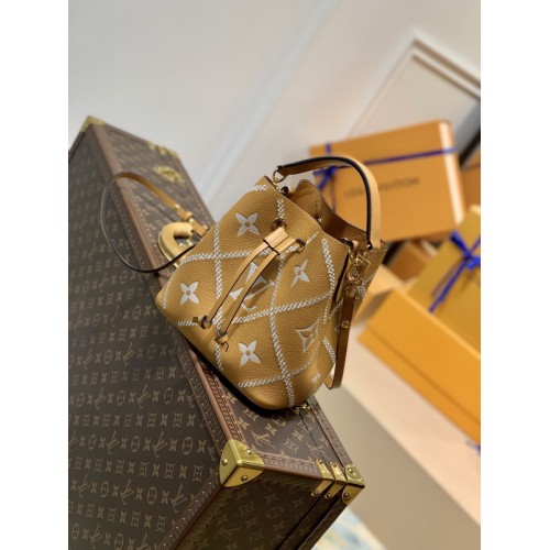 Louis Vuitton NeoNoe Bucket Bag Yellow M46023 Louis Vuitton NeoNoe Bucket Bag Yellow M46023