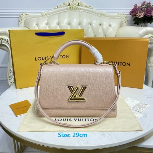 Louis Vuitton Twist One Handle Taurillon leather Eau de Rose Pink M57584 Louis Vuitton Twist One Handle Taurillon leather Eau de Rose Pink M57584