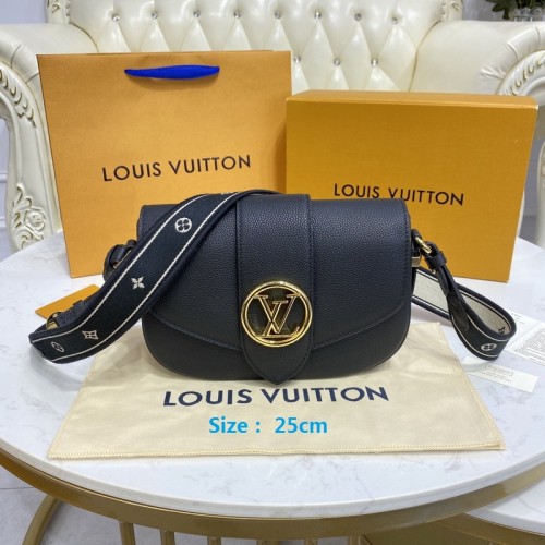Louis Vuitton LV Pont 9 Soft PM Grained Calfskin M58727 Louis Vuitton LV Pont 9 Soft PM Grained Calfskin M58727