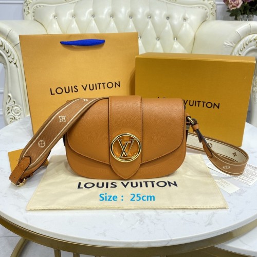Louis Vuitton LV Pont 9 Soft PM Grained Calfskin M58729 Louis Vuitton LV Pont 9 Soft PM Grained Calfskin M58729