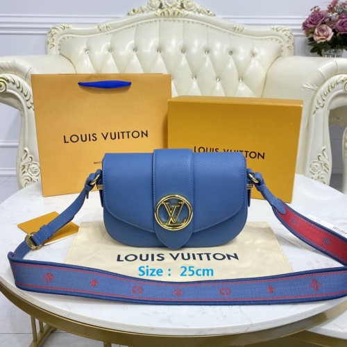 Louis Vuitton LV Pont 9 Soft PM Grained Calfskin M58964 Louis Vuitton LV Pont 9 Soft PM Grained Calfskin M58964
