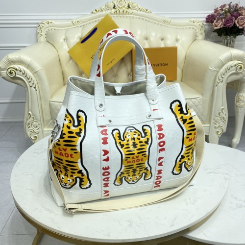 Louis Vuitton Tote Journey White Cowhide Leather M59366 Louis Vuitton Tote Journey White Cowhide Leather M59366