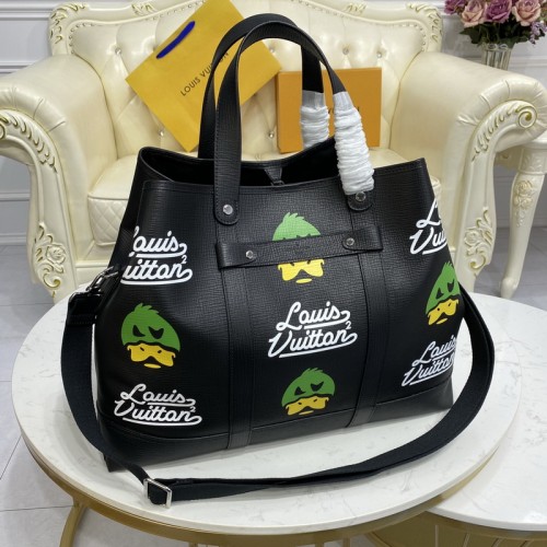 Louis Vuitton Tote Journey Black Cowhide Leather M59373 Louis Vuitton Tote Journey Black Cowhide Leather M59373