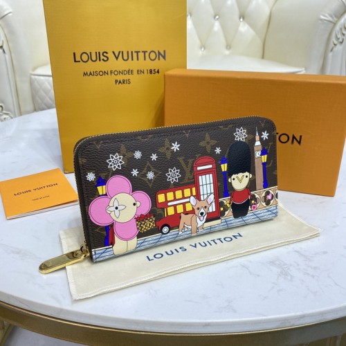 Louis Vuitton Monogram Coated Canvas Zippy Wallet M80861 Louis Vuitton Monogram Coated Canvas Zippy Wallet M80861