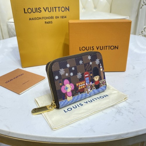 Louis Vuitton Monogram Coated Canvas Zippy Coin Purse N60492 Louis Vuitton Monogram Coated Canvas Zippy Coin Purse N60492