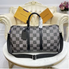 Louis Vuitton Keepall Bandouliere 45 Cowhide Leather N80404 Black Louis Vuitton Keepall Bandouliere 45 Cowhide Leather N80404 Black