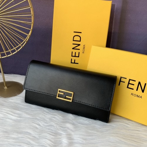 Fendi Clutch Flap Wallet Black Fendi Clutch Flap Wallet Black
