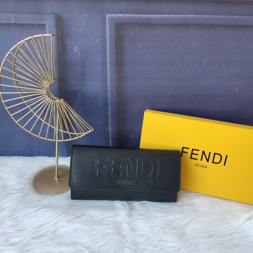 Fendi Roma Long Wallet Black Fendi Roma Long Wallet Black